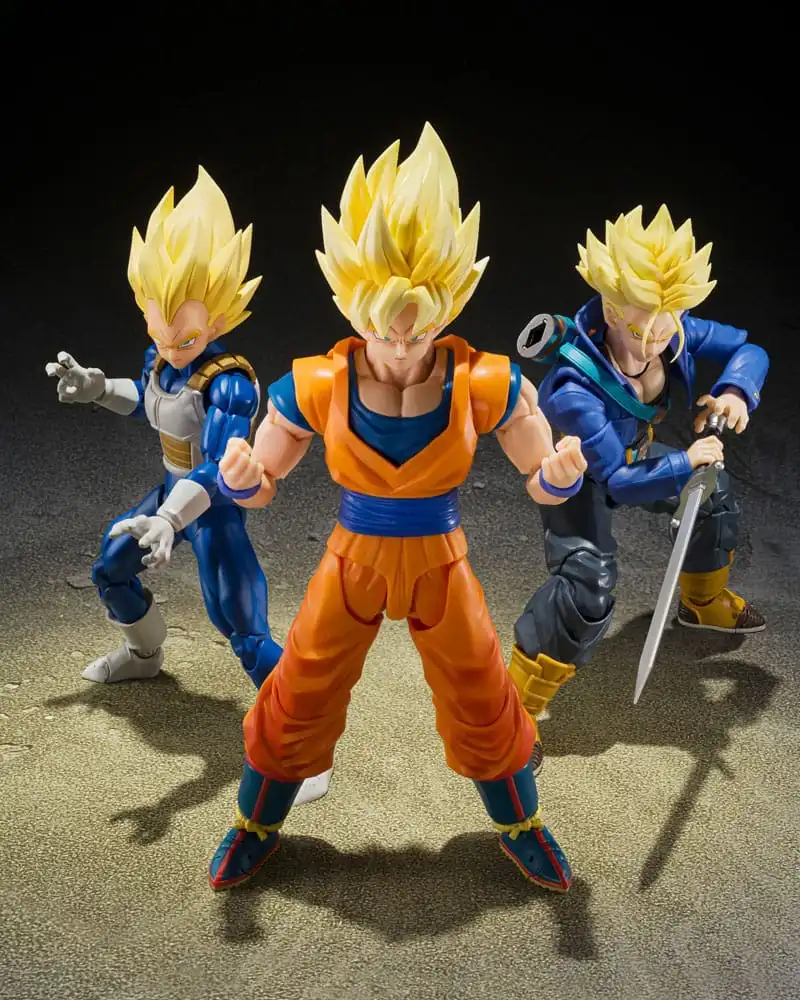Dragon Ball Z S.H.Figuarts Action Figure Super Saiyan Vegeta (Dangerous Pride) 14 cm